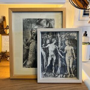 Set of 2 framed prints